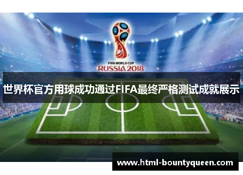 世界杯官方用球成功通过FIFA最终严格测试成就展示